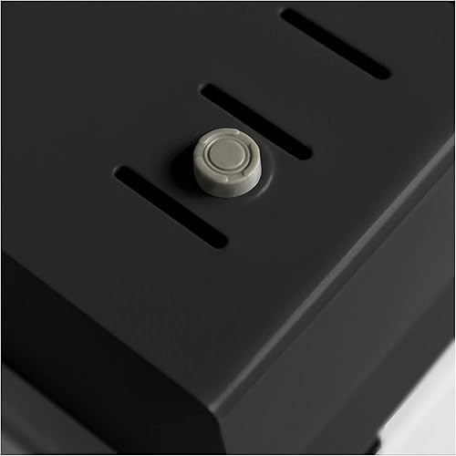 Miniatura 5 de Acrimet Organizador de archivos de tarjetas de 6 x 9 pulgadas, base de metal, resistente (tarjetas de índice AZ y divisor incluidos) (color negro