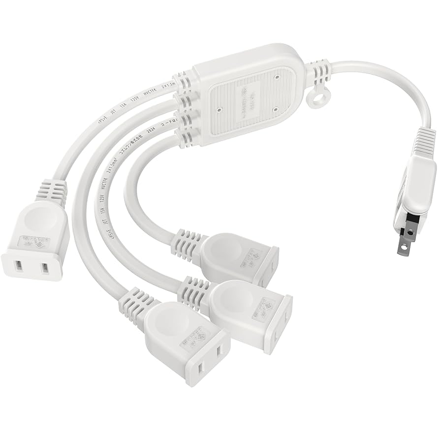 【４点セット】ICE AL0 ACアダプタ付属 正常稼働 TAP-EX4SWW【一括集中スイッチ付き電源延長コード（2P・4分岐・4