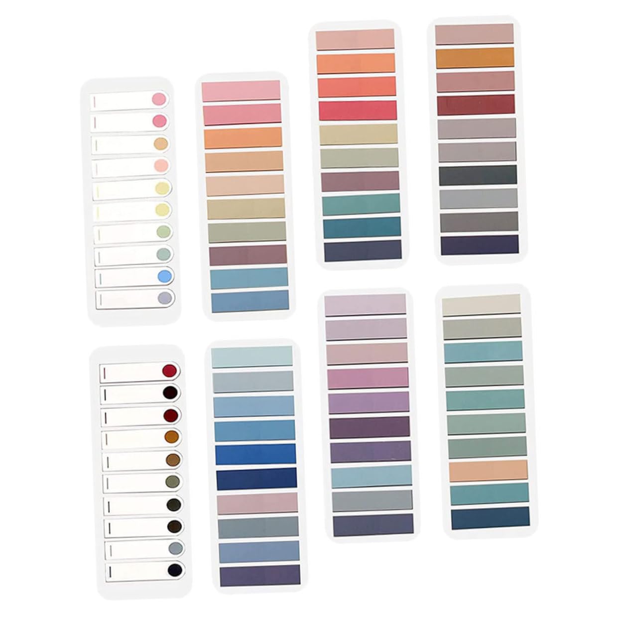 SHINEOFI 4 Piezas 8 Notas Adhesivas De Escribible Resalte La Pluma Marcadores Para Los Amantes De Los Libros Marcadores De Página De Neón Divisores Pestañas Adhesivas Ver La Mascota