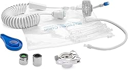 Enema kit My Perfect Colon CARE TRAVEL, Lavativa Colon Casera, se Conecta al Grifo, Limpieza Colon, Lavado Intestinal, Ideal en caso de Estreñimiento, Adaptador incluido para Viaje, Producto italiano