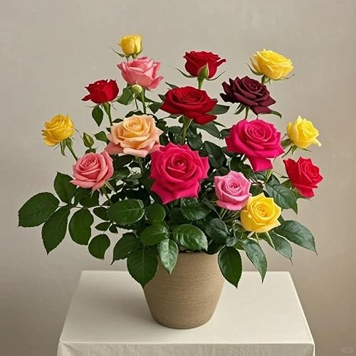 Miniatura 3 de Hermosas semillas de rosas (25 piezas) - Plantas de jardín exóticas raras perennes fáciles de plantar - Perfecto para bodas y regalos