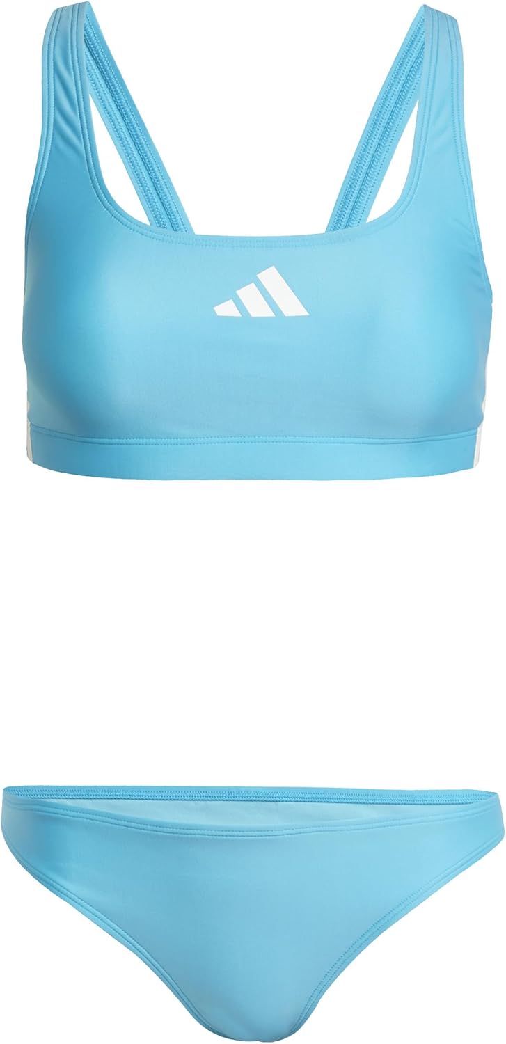 Adidas Womens 3-Stripes V-Back Bikini