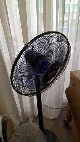 Taurus Ice Brise 3-in-1 tafelventilator, middelgrote ventilator en zuilventilator, digitaal, afstandsbediening, diameter 40 cm, 3 snelheden, 5 rotorbladen, timer, oscillatie, helling, kabel 148 cm