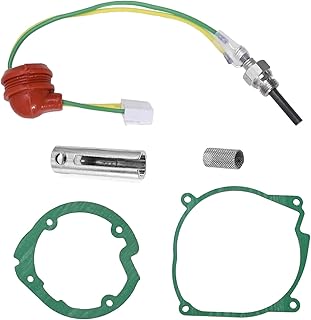 Glow Plug with Filter Replacement for Air Diesel Parking Heater Machine 5000W 8000W, Replacement for Webasto Eberspacher D2 D4 D4S Heaters