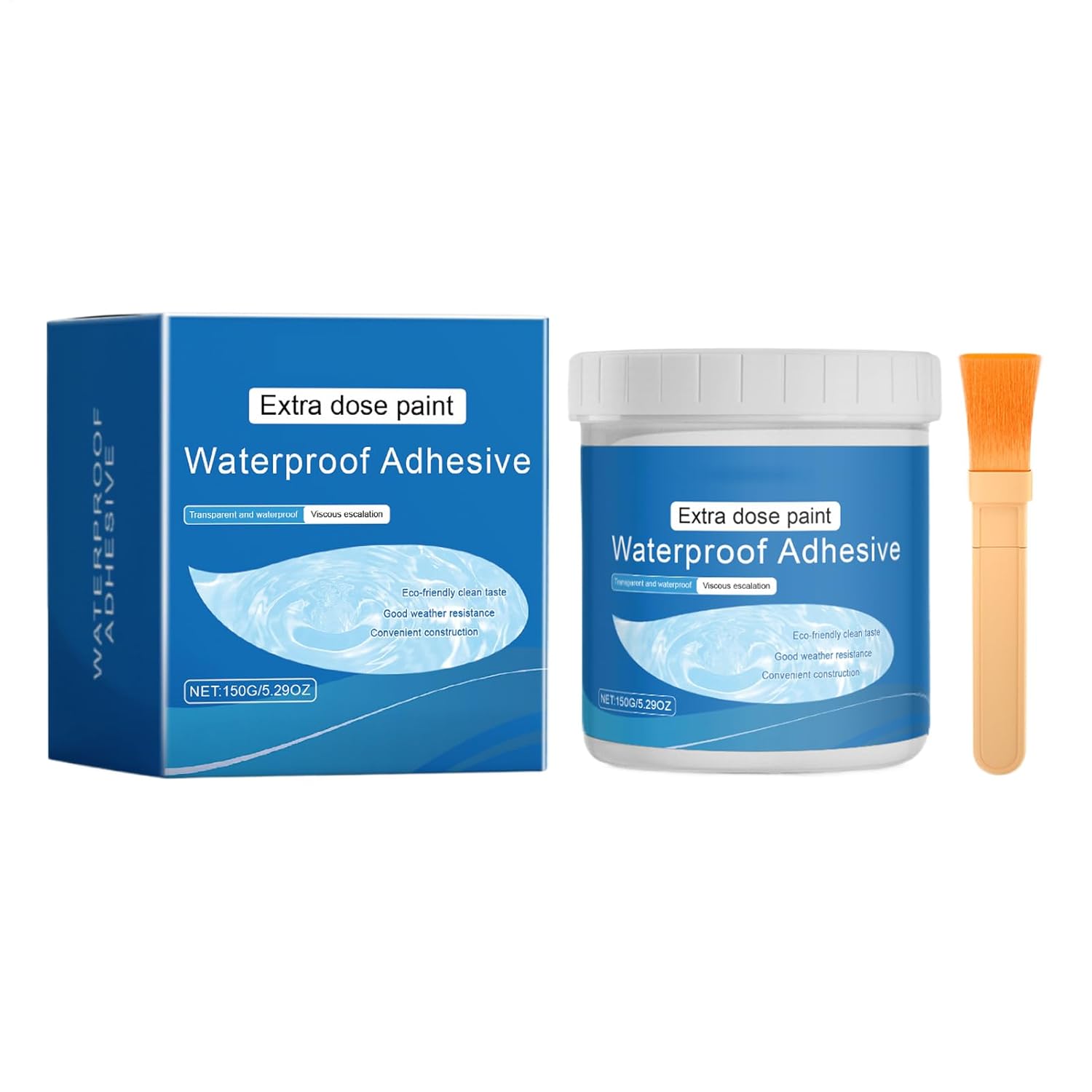 Protective Waterproof Coating, Strong Leakage Sealant, Transparent Bonding Agent, Multi-Purpose Roof Repair Solution, Indoor Outdoor Shower Crack Fix, Sealant Compound for Walls, Floors, Ceilings