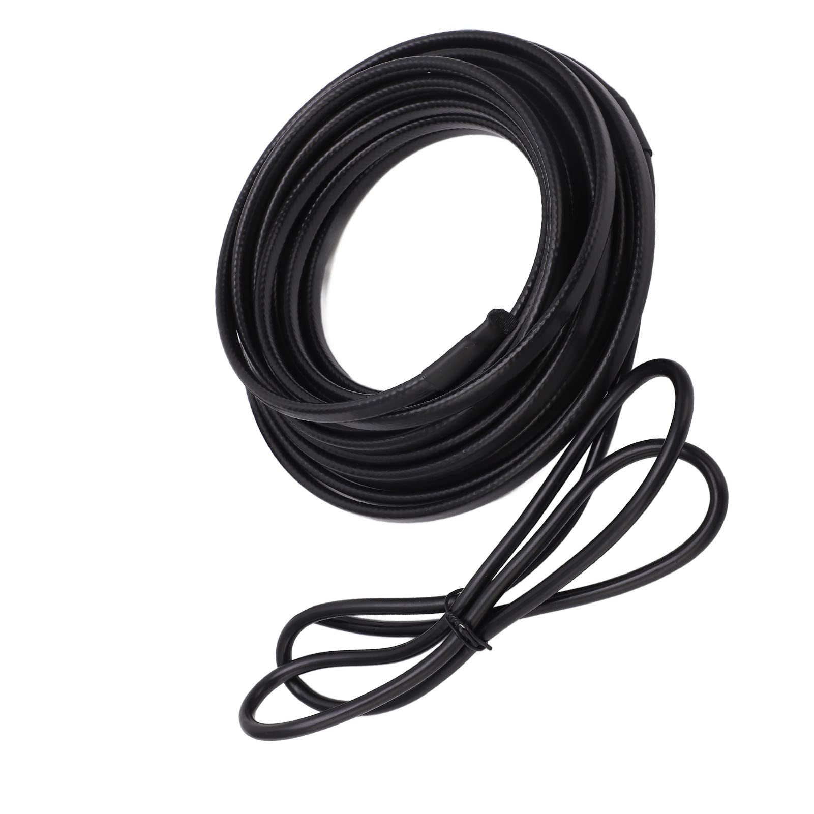 FTVOGUE Selbstregulierendes Heizkabel 10m mit IP68 Wasserdichtem und Explosionsgeschütztem Stecker für den Frostschutz von PVC-Schläuchen und Metallrohren (Polyolefin/PVC 2)