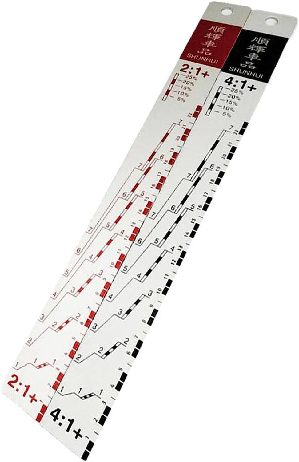 Paint Mixing Ratio Ruler Tools Aluminium Alloy Easy Mixing