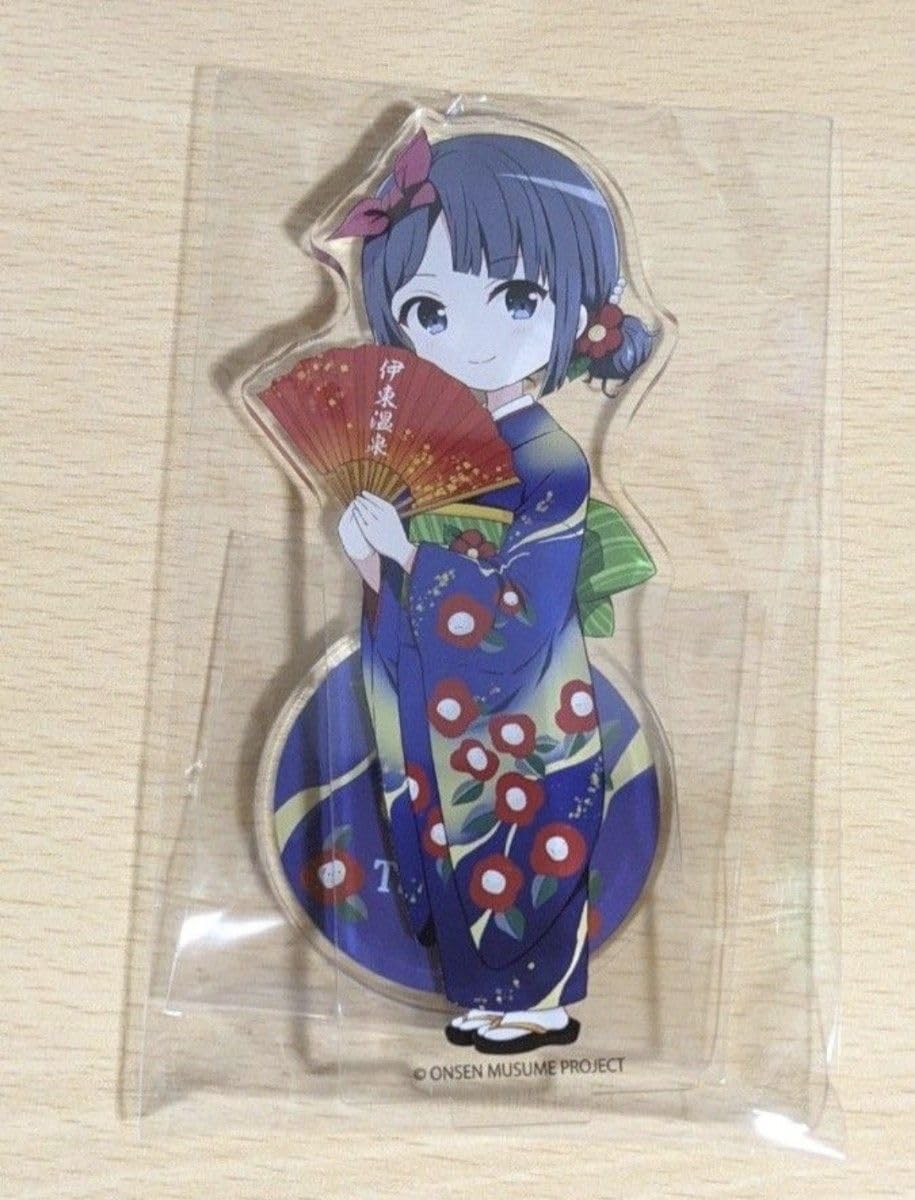 温泉むすめ　宿泊特典　アクリルスタンド　奥津 数量限定】温泉むすめ「奥津かがみ」限定デザインBIGアクリル