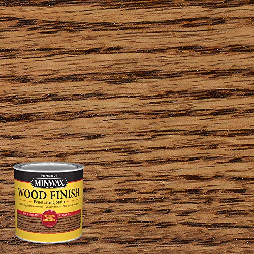 Image of Minwax .50 Pint Red Oak Wood Finish Interior Wood Stain 22150