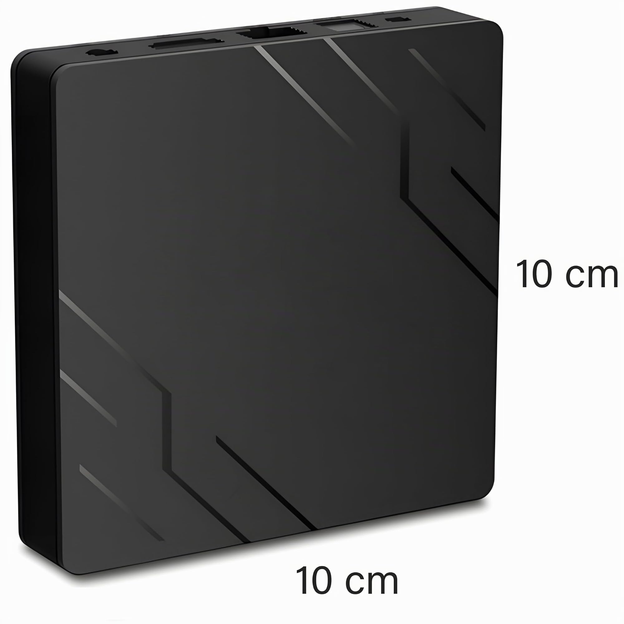 Retoo TV Box Android 13 Smart 4K Bluetooth 5.0 2GB 16GB Soporta Google TV HDMI Doble Banda WiFi Control Remoto Formatos de Vídeo AVI RM Rmvb TS Vob Mkv MOV ISO wmv asf flv DAT MPG mpeg Mp4 Negro