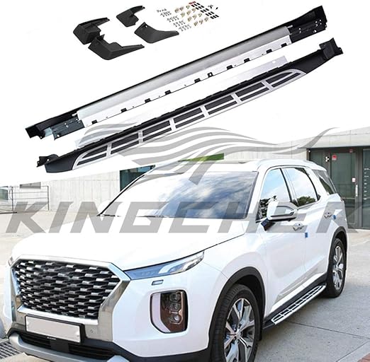 etesan Running Board Fit for Hyundai Palisade 2019 2020 2021 2022 Nerf