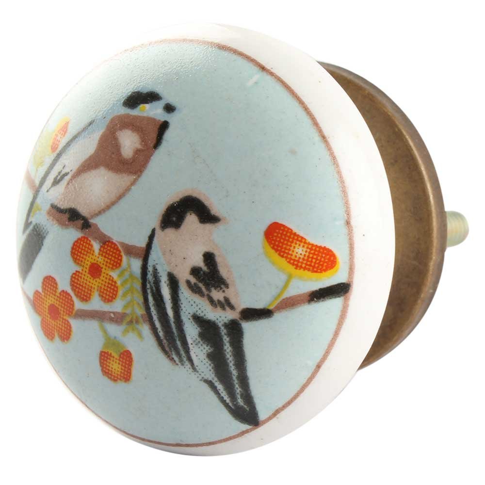 Indian-Shelf 4 Piece Elegant Bird Flat Dresser Knobs for Drawer Cabinet-picture-11