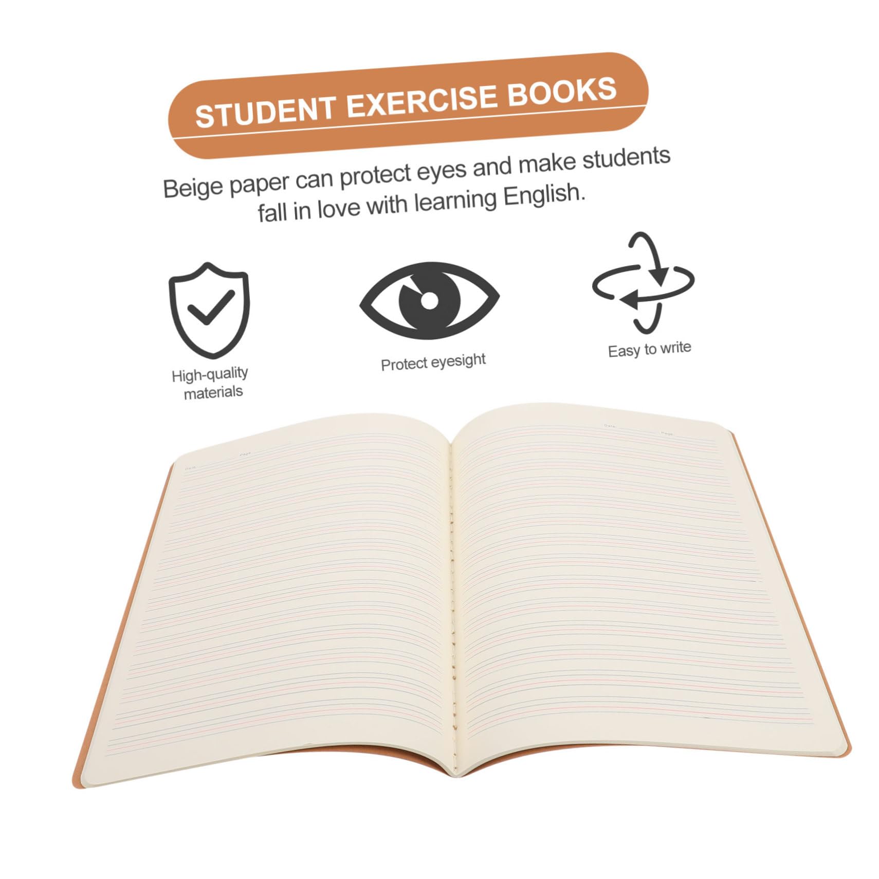 MAGICLULU 10piezas Libro De Trabajo Cuaderno De Ejercicios Para Practicar Caligrafía Material Escolar Para Estudiantes Cuadernos De Práctica De Papel