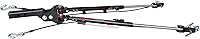 Demco Commander 2 Tow Bar 9511012 - Easy Non-Binding RV Towing with Adjustable Head & Secure Safety Cables