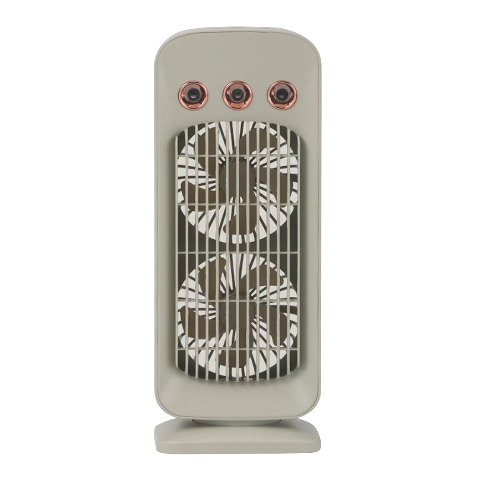 Ventilateur de nébulisation portable double flux d'air blanc compact
