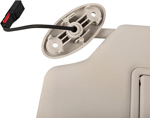 Miniatura 5 de Visera solar para el lado del conductor para Ford Focus 2012 2013 2014 2015 2016 2017 2018 Reemplazo DM5Z-5804105-GA delantero izquierdo  Pantalla