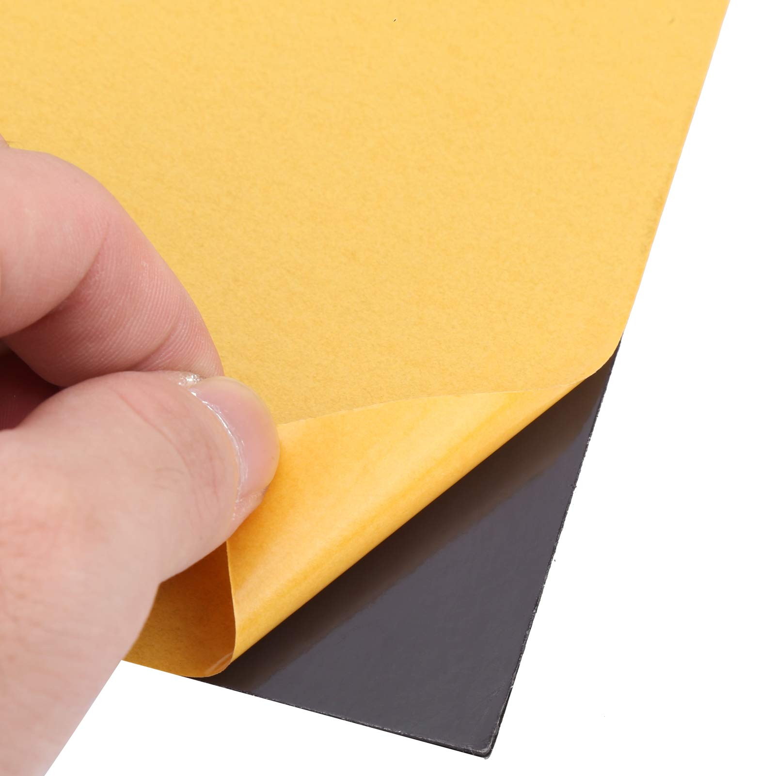 Glomora 3D Printer Magnetic Bed, 220x220mm Heated Build Surface Cover, Reusable Hot Bed Sticker for Enhanced Adhesion & Easy Removal