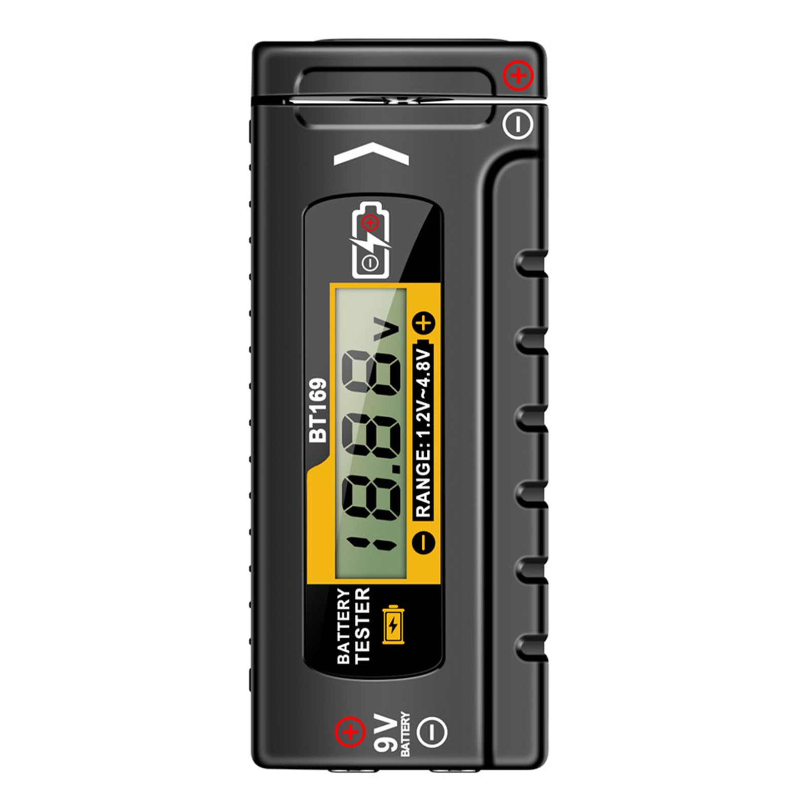 Battery Health Analyzers Power Levels Testing Device With Digital Screen Multiple Battery Compatibility For Everyday Use