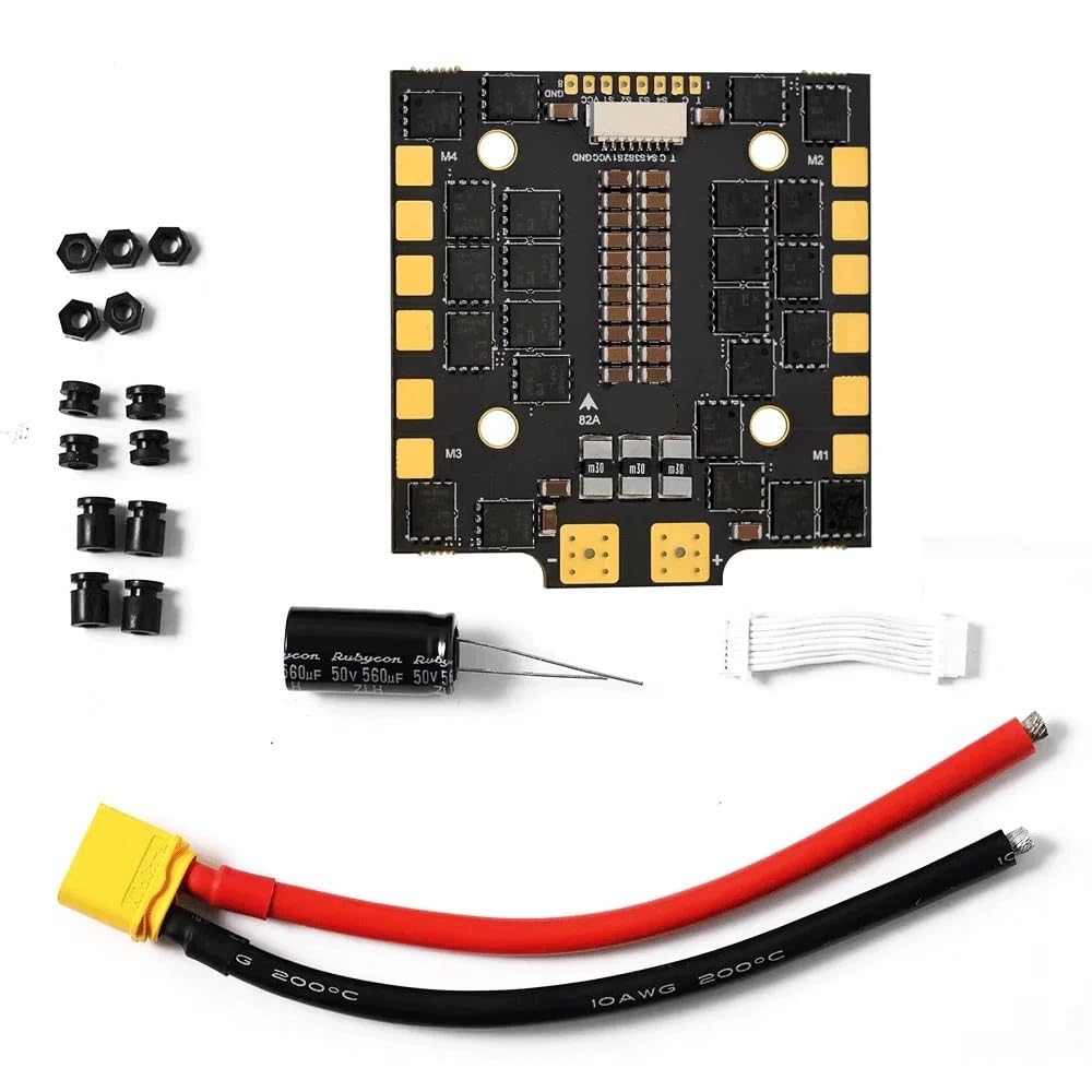 Reaper V2 82A ESC F4 128K BLHeli32 4w1 4-8S Lipo 30,5 x 30,5 mm otwory montażowe pasują do RC FPV Freestyle Drone