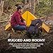 TETON Sports Grand 5500 Ultralight Plus Backpack; Lightweight Hiking Backpack for Camping, Hunting, Travel, and Outdoor Sports , Black, 34