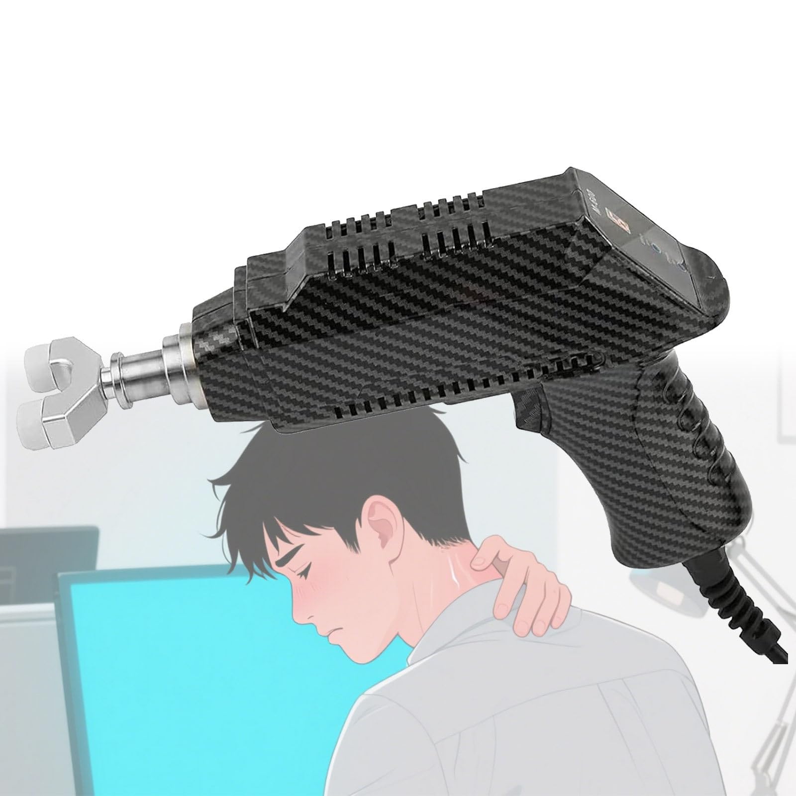 Ajustement chiropratique électrique et massage de la colonne vertébrale 6 vitesses