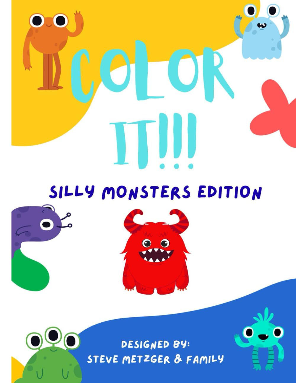 COLOR IT!!!: Silly Monsters