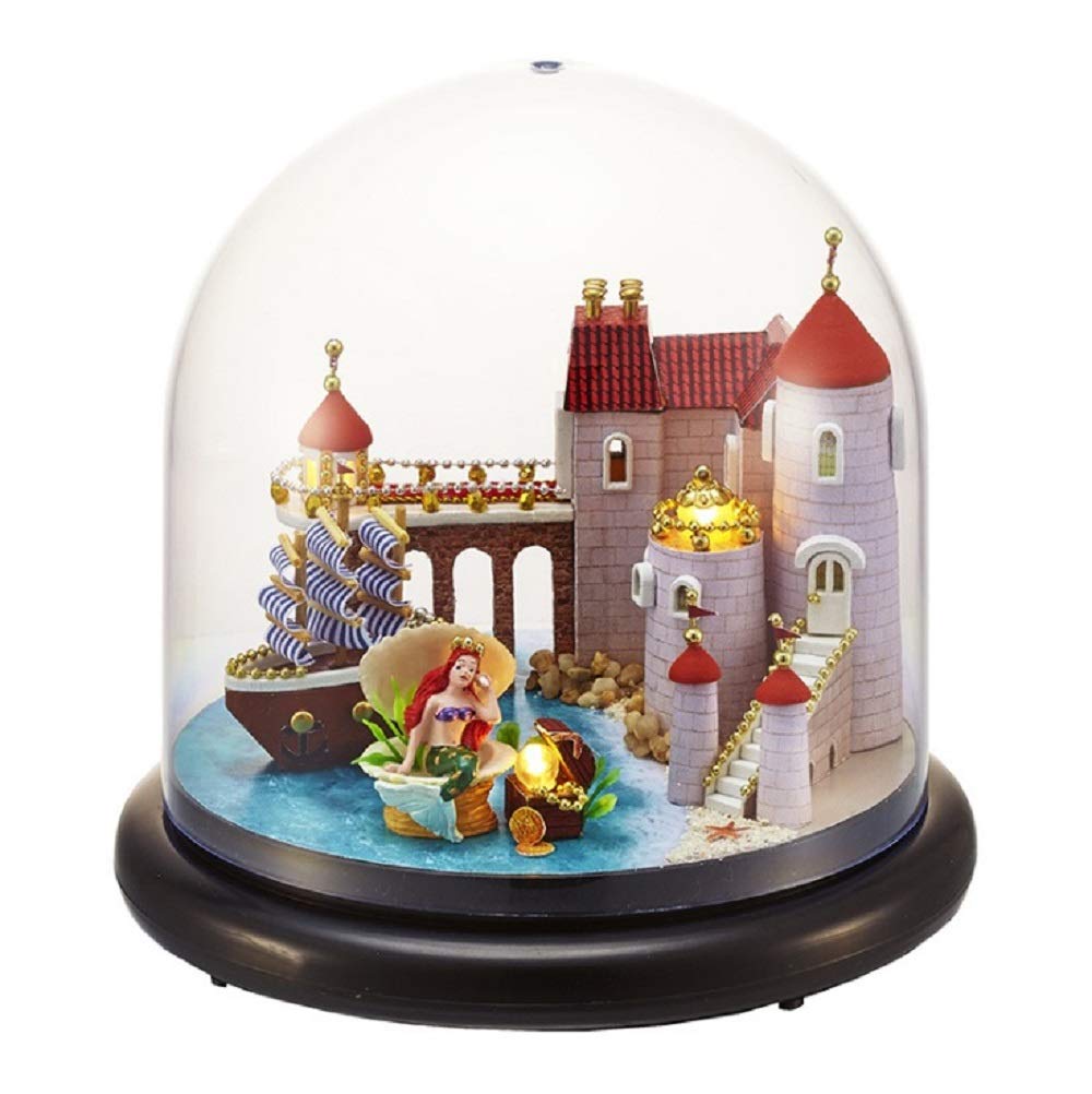 Amazon | リタプロショップⓇ ミニチュア ドールハウス B-013 人魚 LED