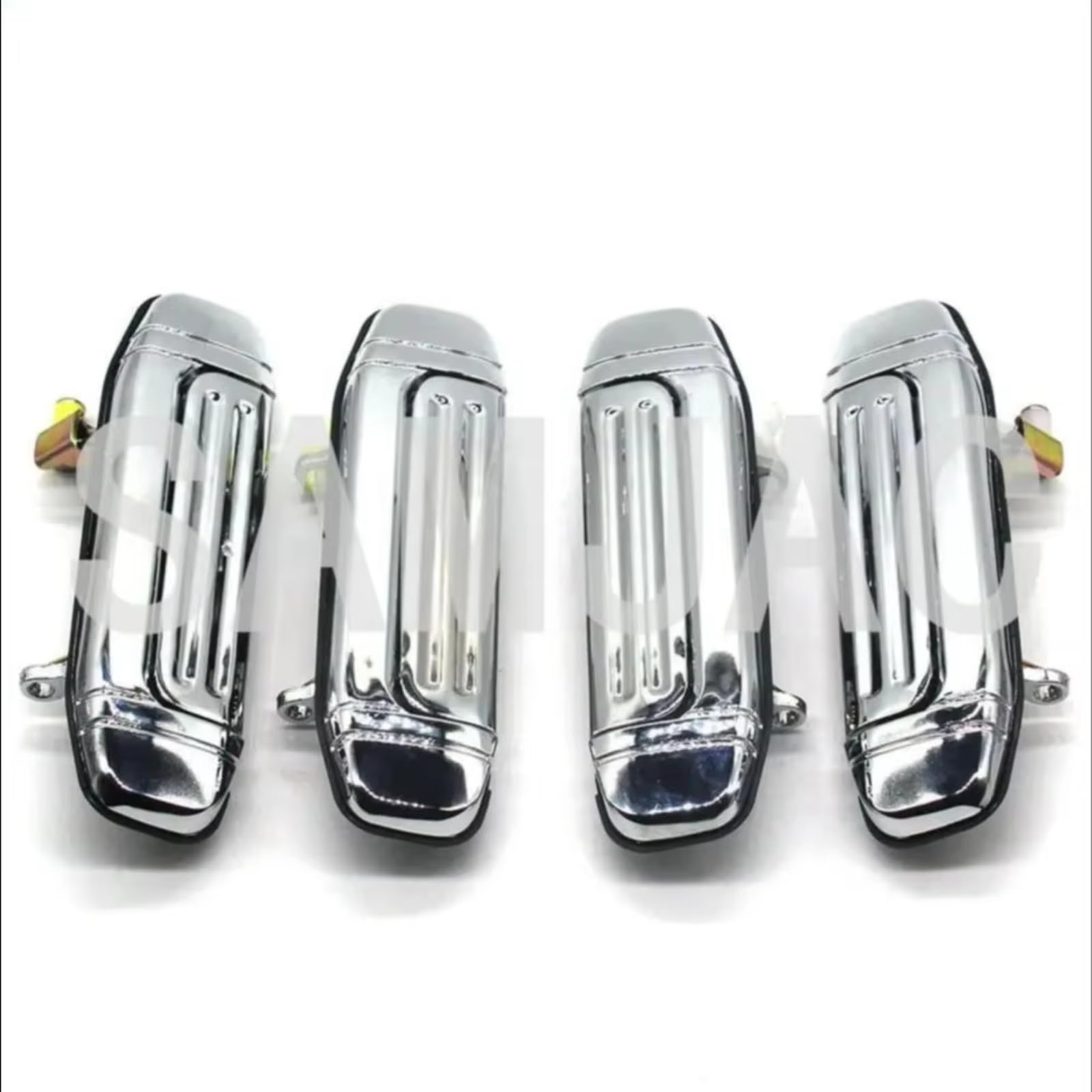 IUKMR for Mitsubishi for Pajero for Montero 1992-2000 Exterior Door Handle Rear Left and Right Car Outer Door Handle(Set 4pcs)