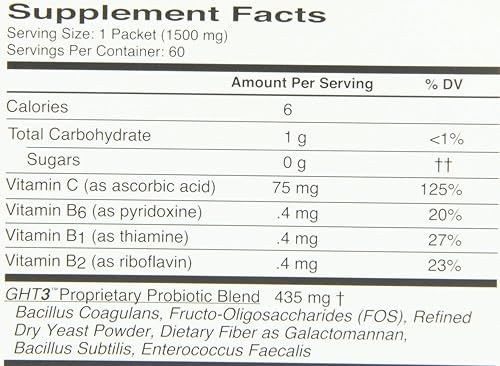 Miniatura 5 de Global Health Trax Inc. - Threelac Original Natural Probiotic Candida Relief Formula 3Lac 60 porciones