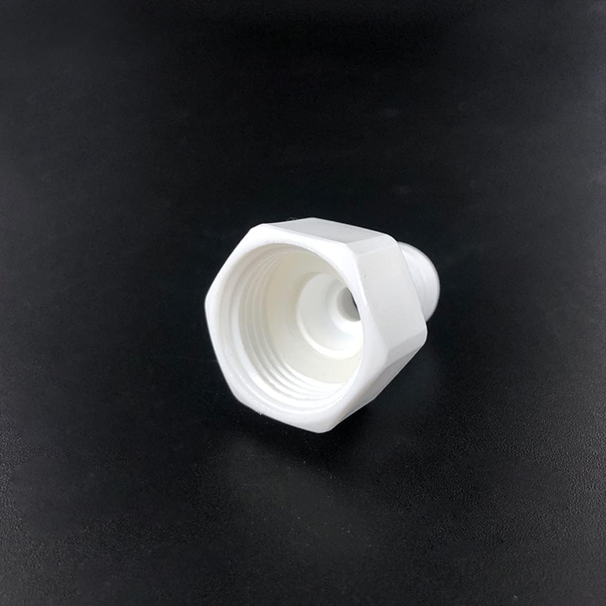 Faucet Adapter Fitting Connections Parts for Water Filters/Reverse Osmosis RO Systems(1/2 NPT Female x 1/4 OD Tube,10 Pack)