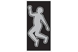 Enigmatic Beistle Crime Scene Investigation Decorations: Body Silhouette for Unraveling Mysteries