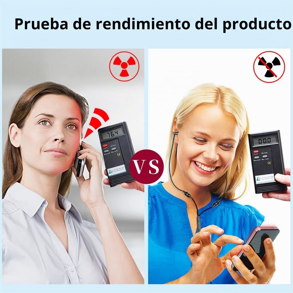 Auriculares ibrain de Tubo de Aire Auriculares de Tubo de Aire con Micrófono y Control de Volumen Auriculares ibrain de Tubo de Aire para una Escucha Segura y Saludable (Negro)