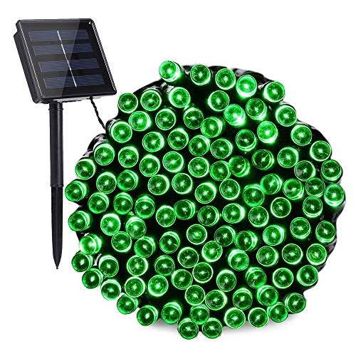Preisvergleich Produktbild NEXVIN Solar Lichterkette Weihnachtsbeleuchtung außen, 20M 200 LED Solar Lichterkette Aussen Wasserdichte, 8 Modi Solar Weihnachtslichterkette Deko für Weihnachtsbaum, Garten, Terrasse (Grün)