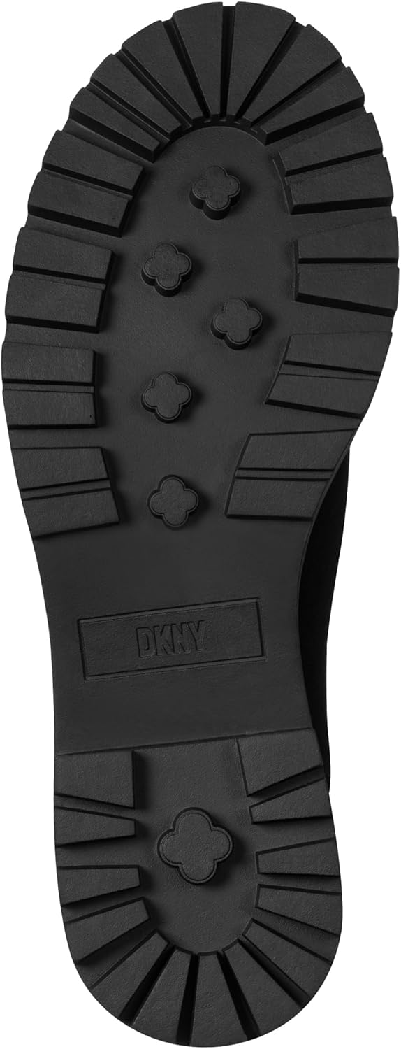 DKNY Women's Roscoe Lug Sole Chelsea Boot With Side Zipper