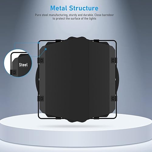 Miniatura 4 de BETOPPER Puertas de granero para la etapa enciende la luz LC001-H LC200W-H LC200W-H de la etapa de la MAZORCA