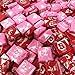 Holiday Special Str Burst Pink and Red Mix Chewy Fruit Candy - 3 lbs - Str Burst Original Strawberry and Cherry Soft Chew Candies - Bulk Family Size Assortment Pack - Individually Wrapped, 48 oz.