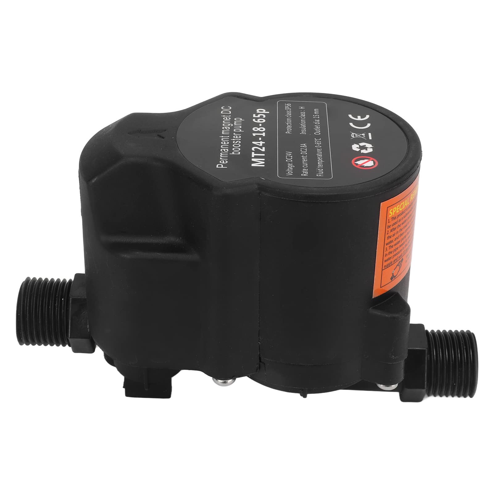 Bomba de Agua de 24 V CC para el Hogar, Bomba de Refuerzo de PresióN de Agua AutomáTica, Bomba de RecirculacióN del Calentador de Agua, para Ducha, Cocina, Manguera de JardíN