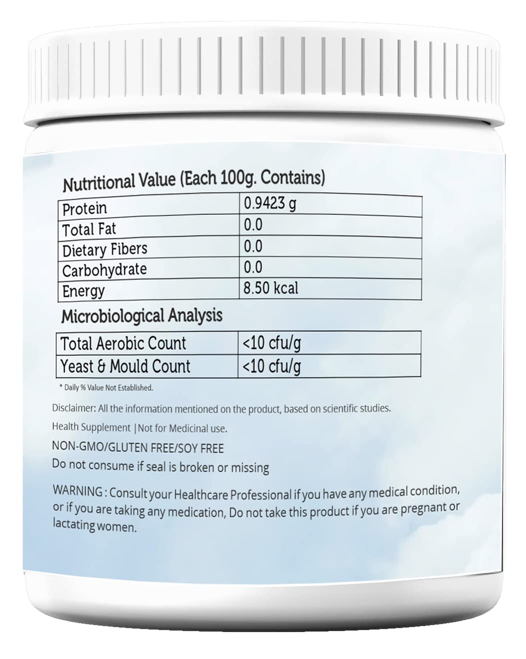 Mint Veda MSM (Methylsulfonylmethane) Powder, 200 Gram, Pack of 1 1