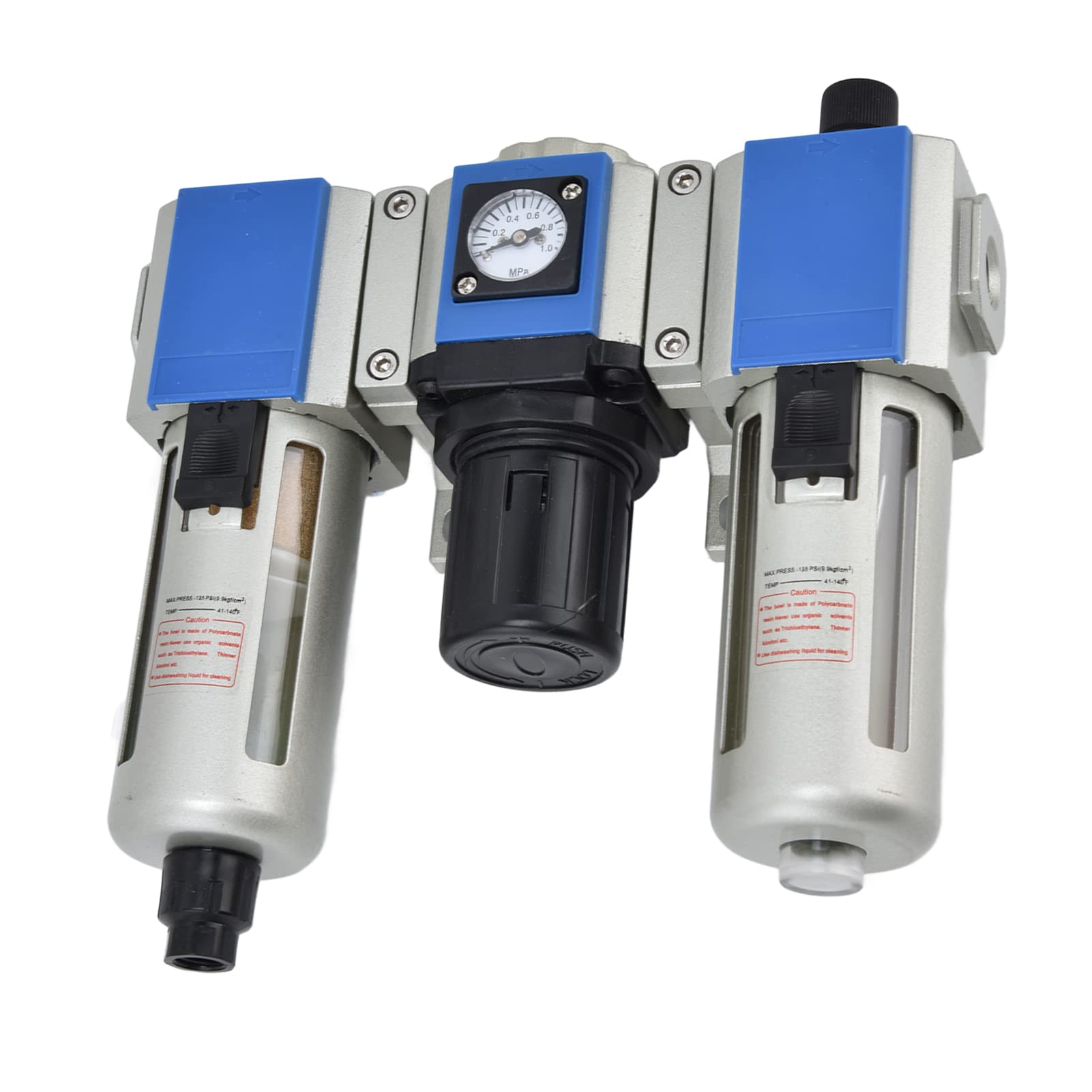 Essiccatore per Compressore, Essiccatore per Compressore d'aria Filtro di Flusso del Compressore d'aria Regolatore di Pressione Lubrificatore Separatore Acqua-olio Unità