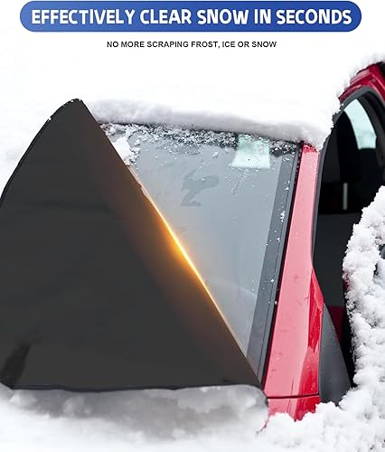 Vista 55 de Cubierta de parabrisas para hielo y nieve para Ford 2015-2024 2025 2026 F150 250/F350 F450 Super Crew Cab, XL XLT Limited Raptor cubierta de Ford