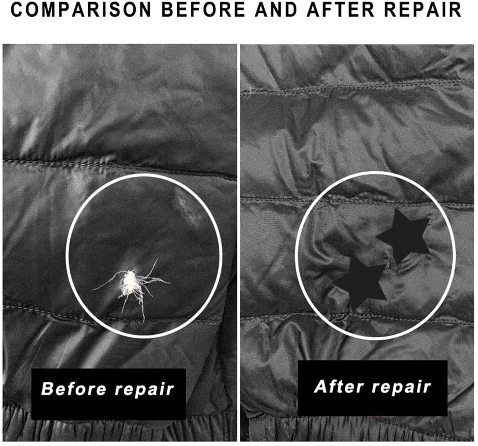 Toppe Riparazione Nylon Autoadesive | 8 Pezzi 20x10cm | Impermeabili Per Giubbotti E Tendaggi - Foto 13