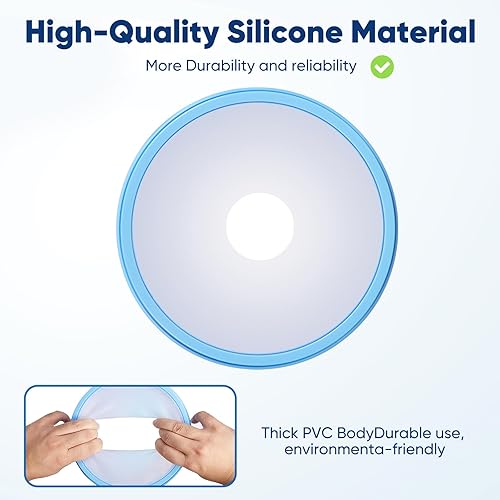 Miniatura 12 de Waterproof Foot Cover for Shower Adult, Ankle Wound Protector Bath Adult Watertight Cast Bag Showering for Surgery Foot, Soft Comfortable Ankle Cast