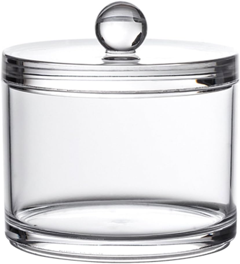 Clear Acrylic "Serene" Small Storage Jar