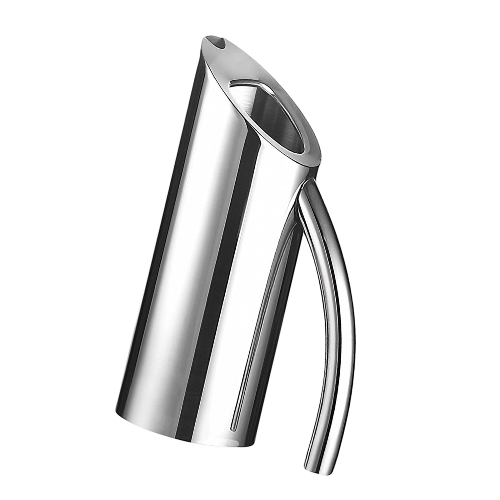 Tsophreniq Commercial Stainless Steel Pitcher with Ergonomic Handle Ice Cold Pots for Highly Frequency Use KTV Restaurants Home Use Pub Jar
