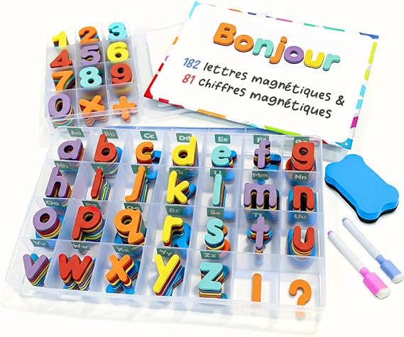 Smart Panda Lettres et Chiffres Magnétiques avec Tableau