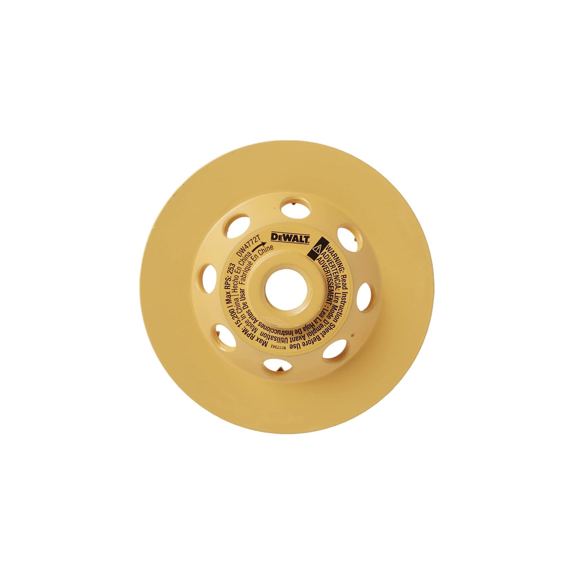 Amazon.com: DEWALT DW4772T 4-Inch XP Turbo Diamond Cup Wheel