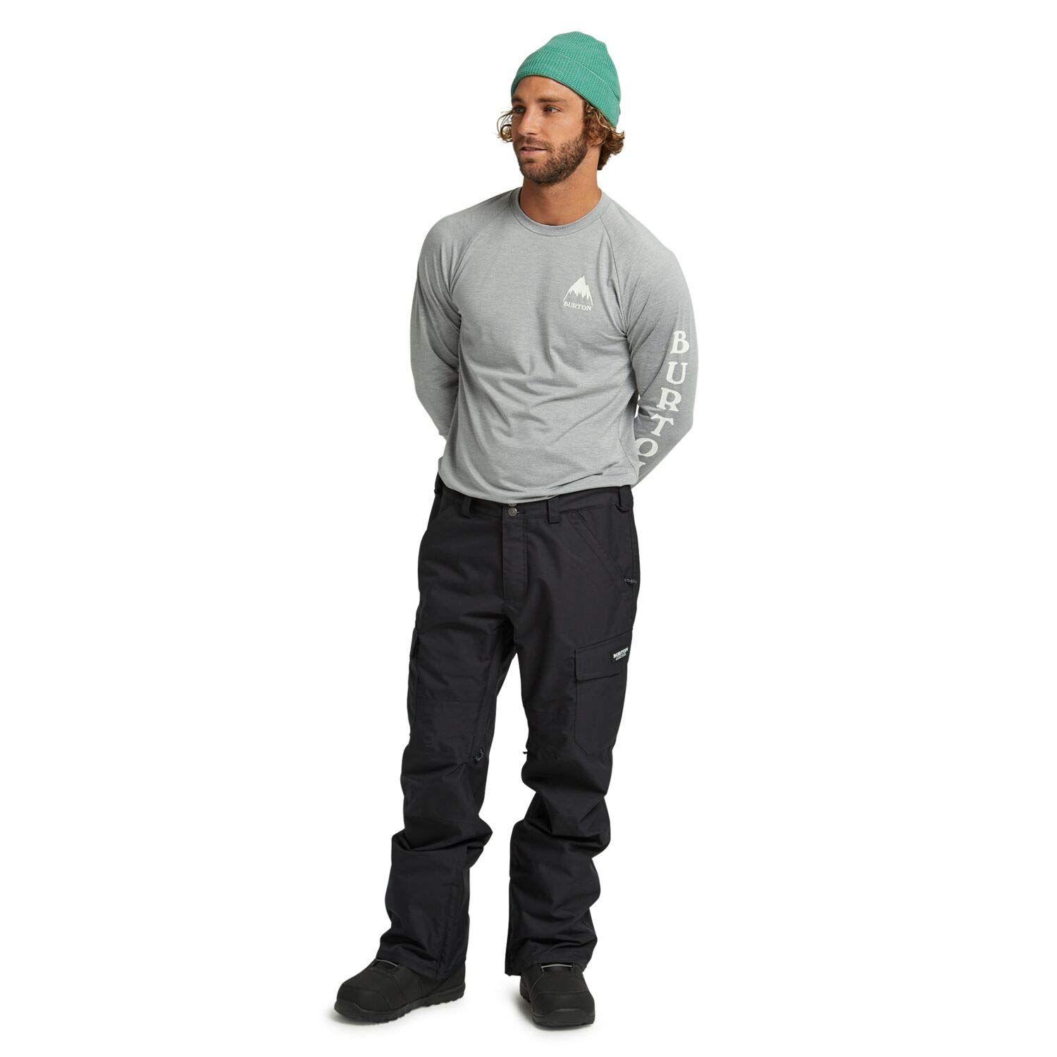 Burton Pantaloni da Snowboard da Uomo CargoTrue Black