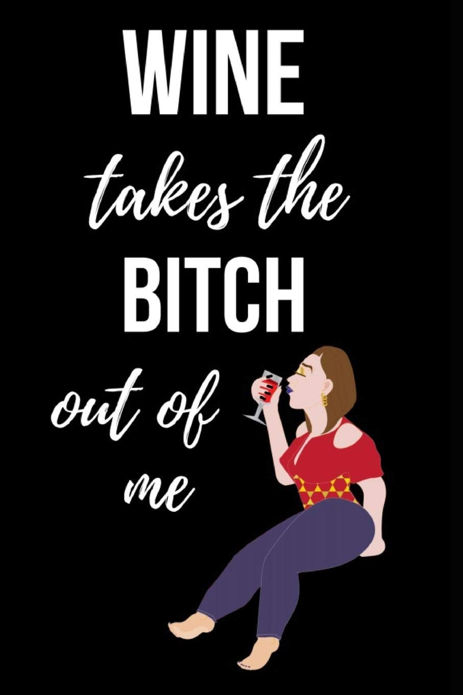 Funny Wine Gift Snarky Wine Stainless Steel Tumbler / 12 Ounce Black