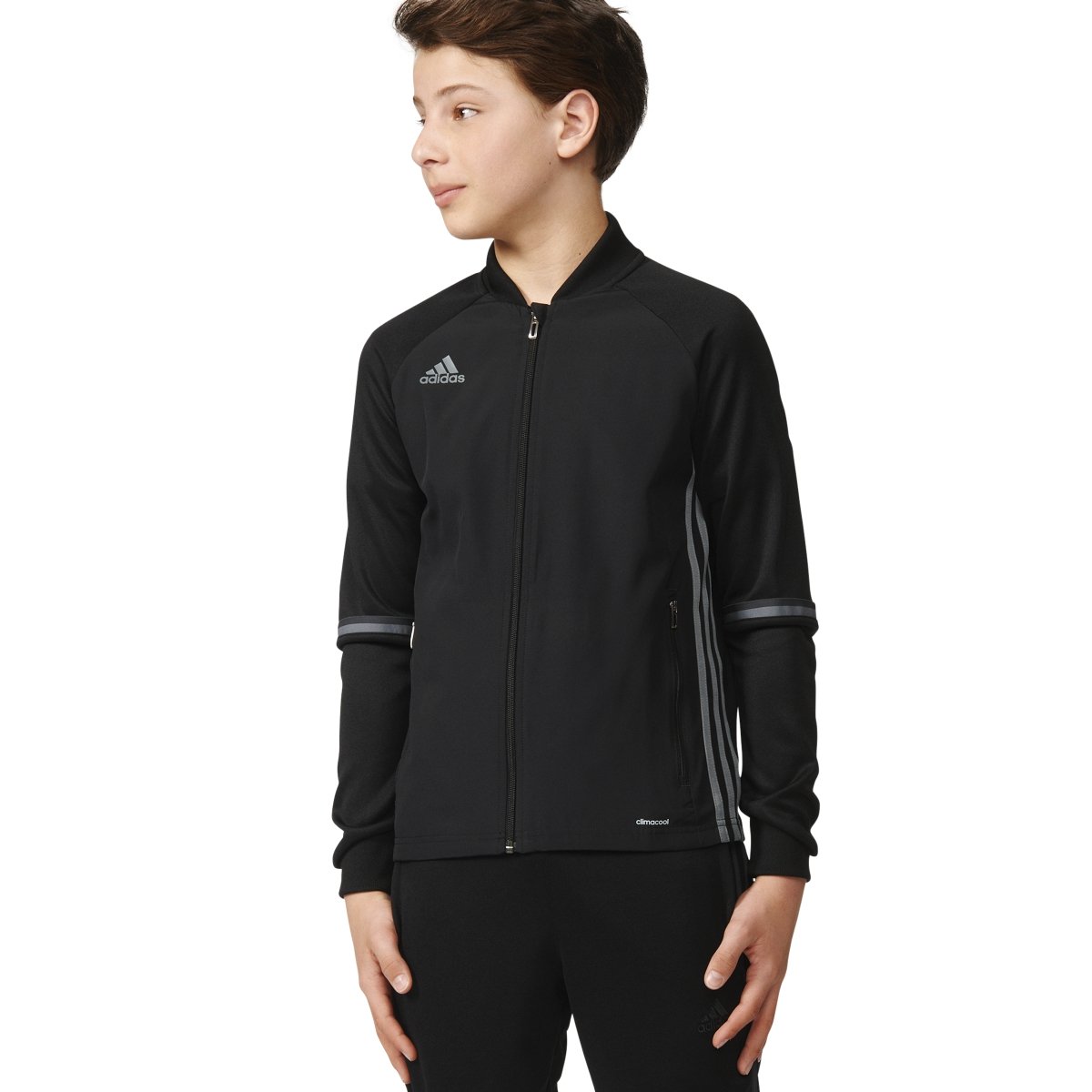 adidas Youth Condivo 16 szkolenia czarna kurtka