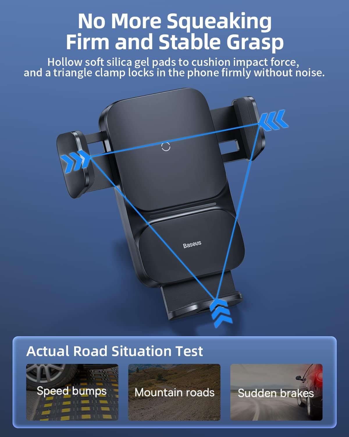 Baseus Car Charger Firm and Stable Grasp